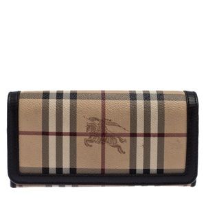 Burberry Haymarket Check Wallet